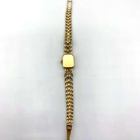 Vintage 18KT Yellow Gold Omega Watch