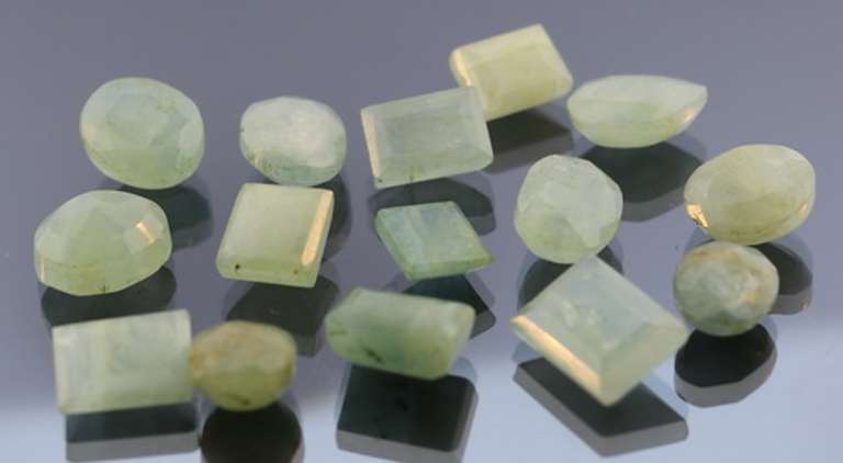 Heavy 118ct untreated Aquamarine parcel