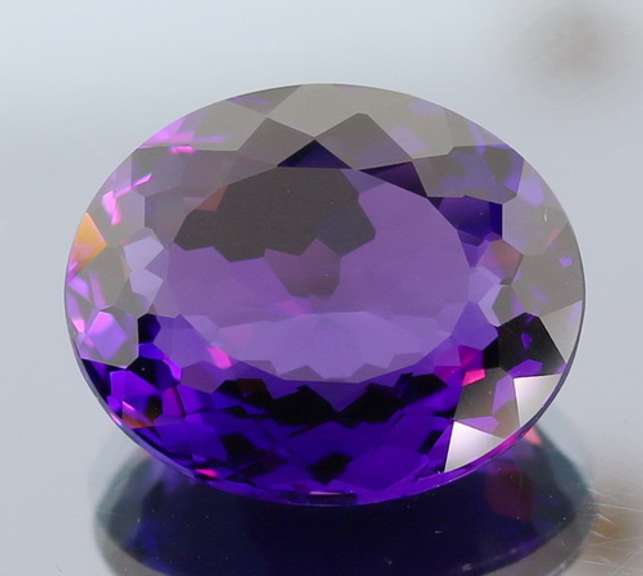 AAA grade 26.88ct hydrothermal Amethyst