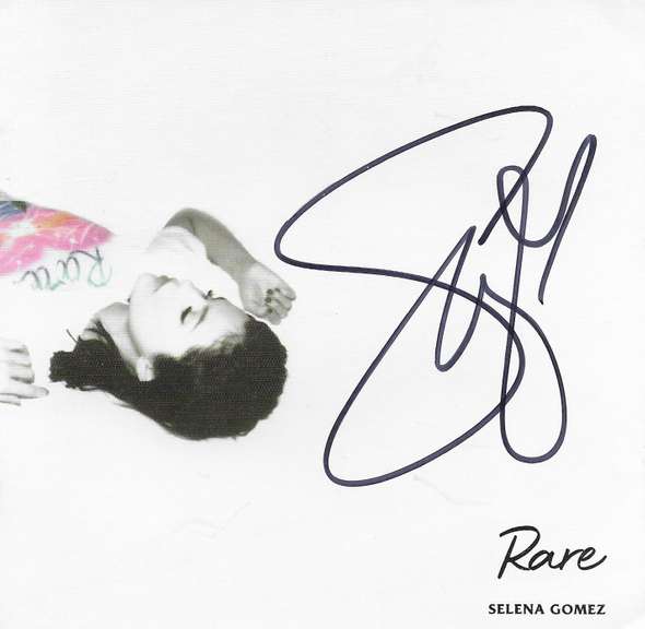 elena Gomez Autographed Signed RARE Cd Album Matted Photo Display