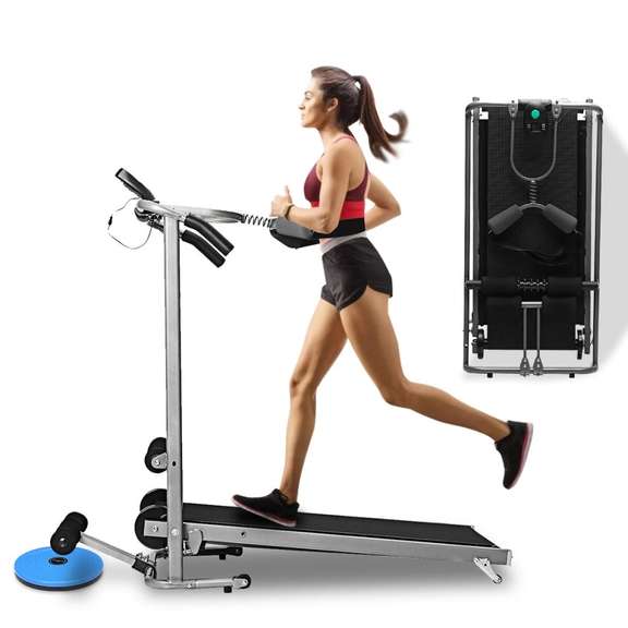 LCD Folding Treadmills Exercise Equipment