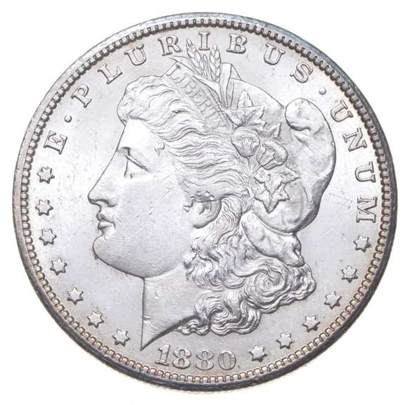 1880-CC Morgan Silver Dollar - R-79