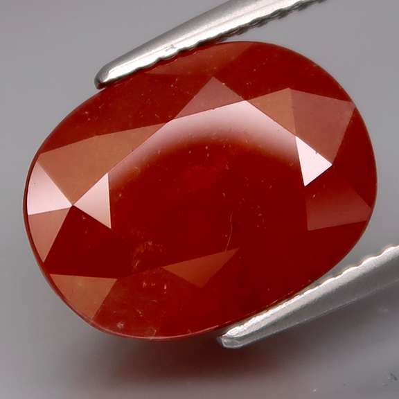 Rich 8.69ct red orange natural Spessartite Garnet
