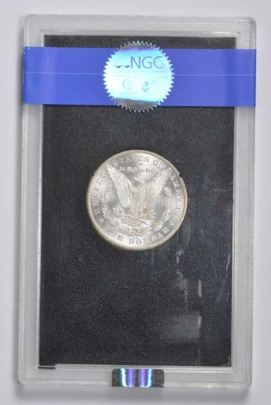 MS65+ 1884-CC Morgan Silver Dollar - GSA Hoard - Graded NGC
