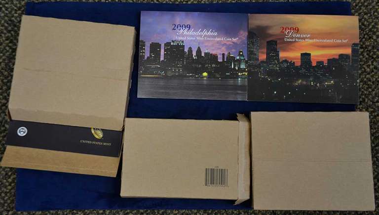 United States Mint Uncirculated Sets 2009-2011
