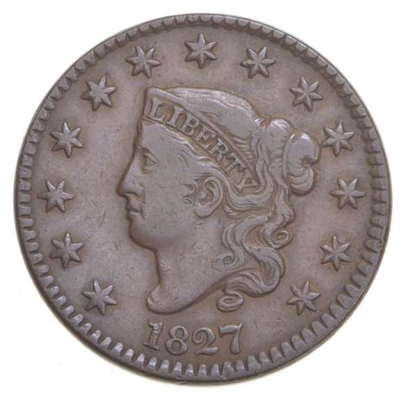 1827 Matron Head Large Cent