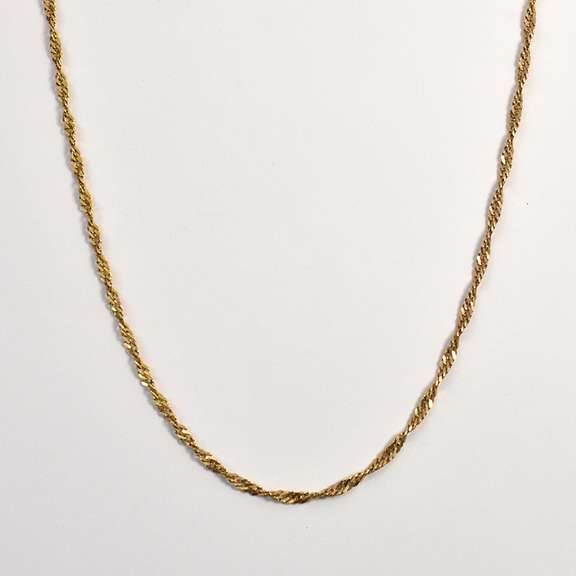 Practical Singapore Link Necklace