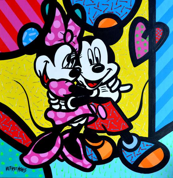 Morais Sweet Hug  Original Acrylic