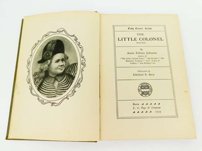 1904 The Little Colonel Antique Children's Book