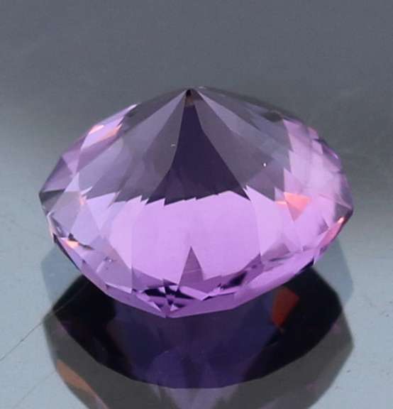 Pristine 4.11ct Portuguese cushion cut Bolivian Amethyst