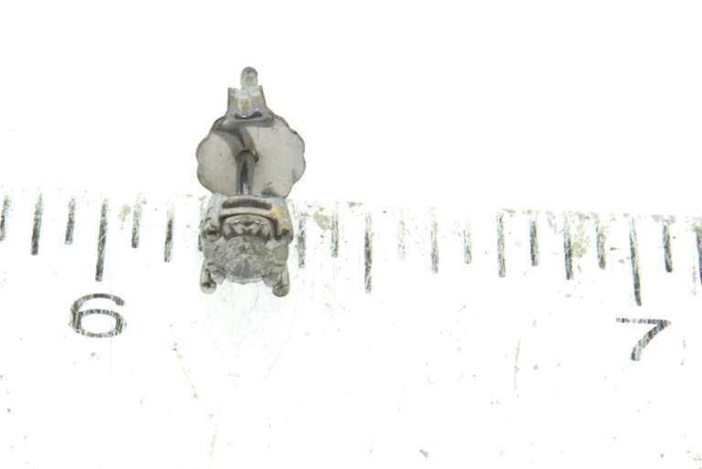 Dazzling White Gold Diamond Stud earrings