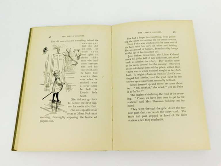 1904 The Little Colonel Antique Children's Book