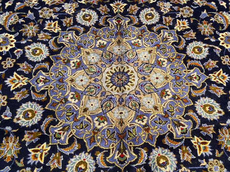 EXQUISITE AUTHENTIC  PERSIAN KASHAN 10.1x13.1