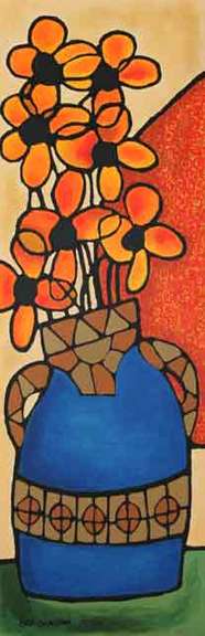 Avi Ben Simhon Indian Summer on Wood