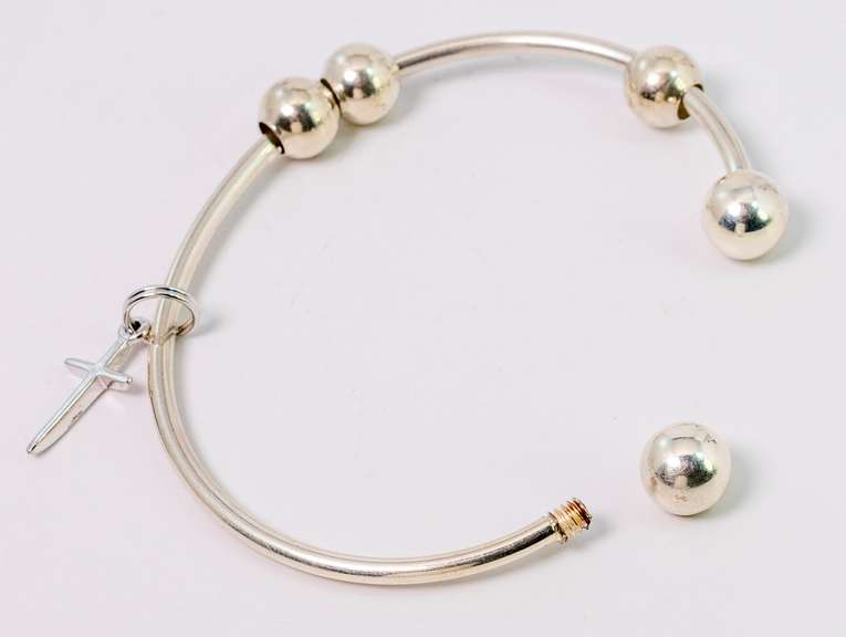 Cute Charm Cuff in Sterling Silver