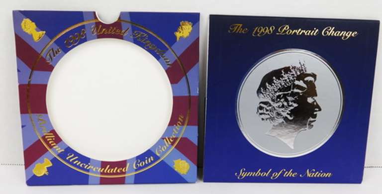 1998 UK Uncirculated Portrait Change Coin Set