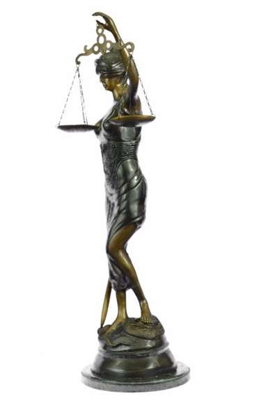 Lady Justice Bronze Sculpture