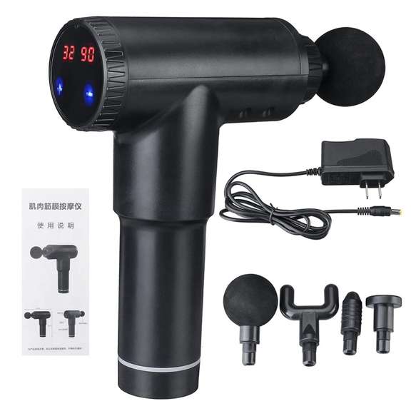 32 Gear LCD Touch Percussion Massager
