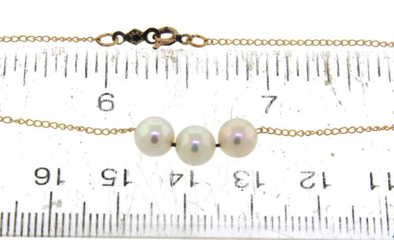 Beautiful White Fresh Water Pearl Necklace