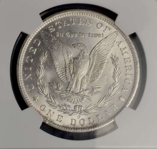 1885-O MS62 Morgan $ NGC