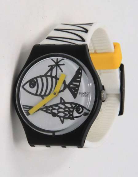 Swatch Pescionlini Fish Theme Watch