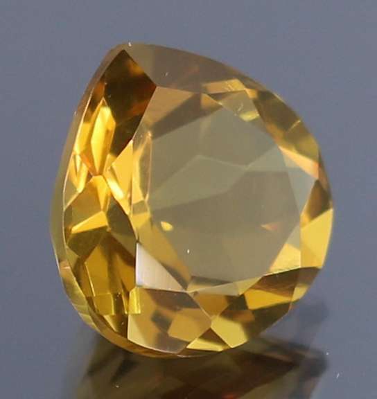 Superb 6.42ct pear cut Citrine