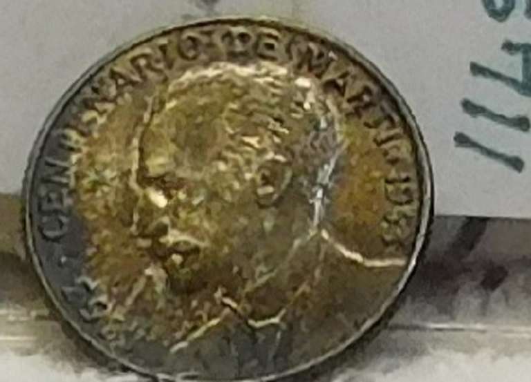 Cuba: Silver 1953  25 cts, Marti Commem near Unc