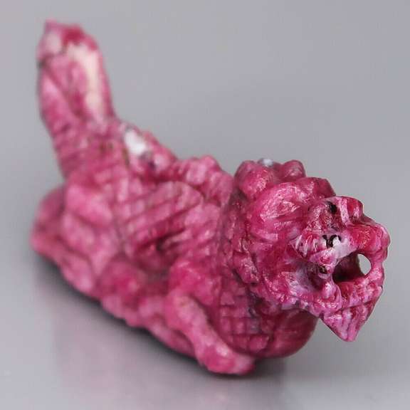 Very intricate and large 54.15ct untreated Ruby Dragon!