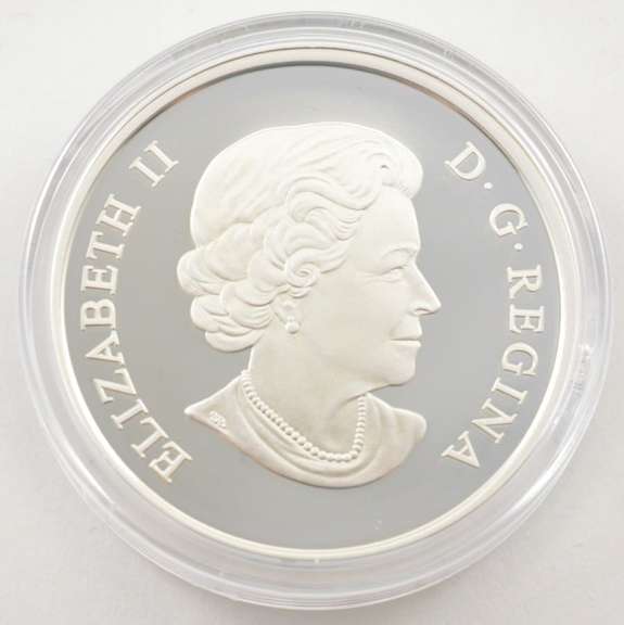 2016 Canada $25 Grotesque Foliated Green Man Fine Silver Coin Box/COA