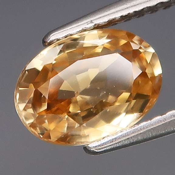 Tremendous 2.39ct golden Tanzanian Zircon