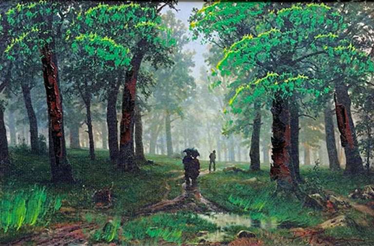 Paul Tucker Hand Signed Giclee On Board