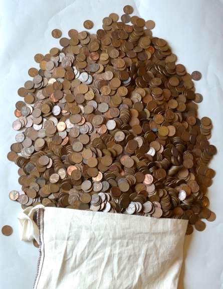 5000 1940 s 50 s  Era Lincoln Wheat Cents