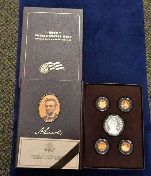 2009 United States Mint Lincoln Coin Chronicles Set