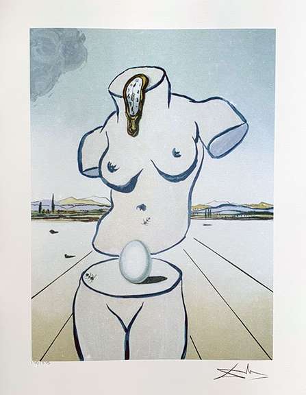 Salvador Dali, Birth Of Venus