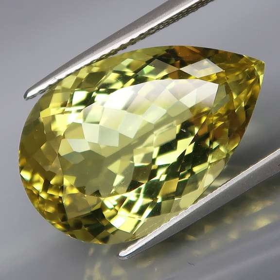 Brilliant! 15.45ct top lemon yellow unheated Citrine