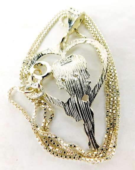 Sterling Silver Betty Boop Necklace