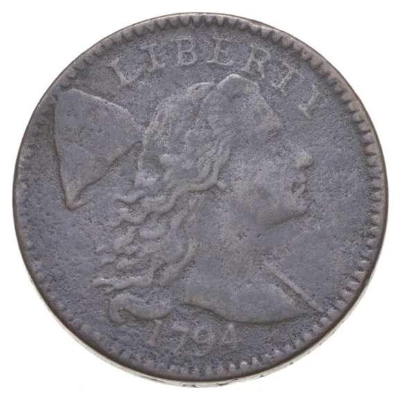 1794 Liberty Cap Large Cent - Circulated