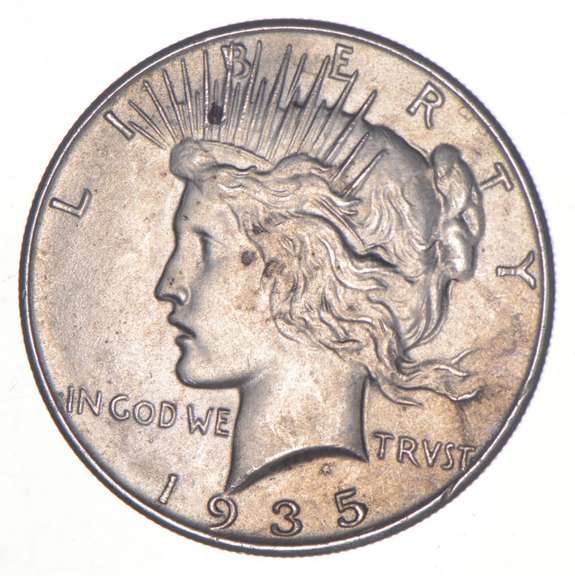 1935 Peace Silver Dollar