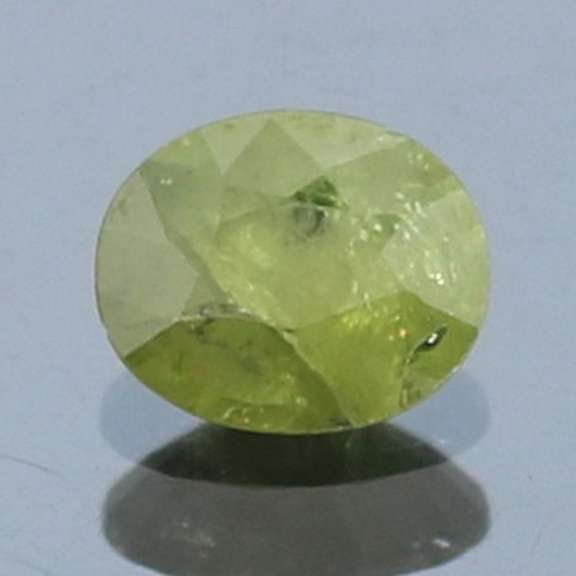 Super rare rich green 1.36ct untreated Demantoid Garnet
