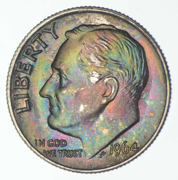 1964 Roosevelt Dime