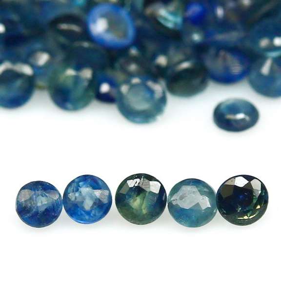 Natural 7.10ct royal blue Sapphire set