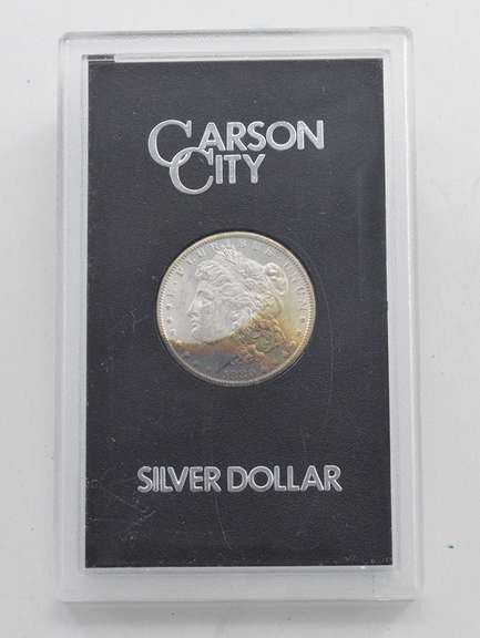 1880-CC Morgan Silver Dollar - GSA Hoard - TONED