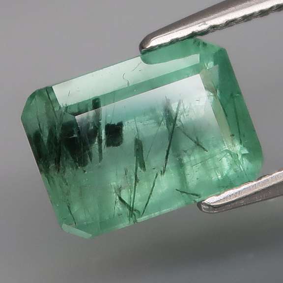 Collectors 2.61ct rutilated Columbian Emerald
