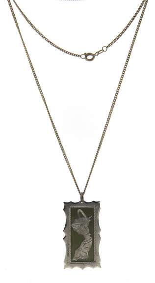 Sterling Silver Pendant on Chain Necklace