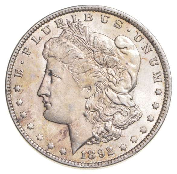 1892-O Morgan Silver Dollar