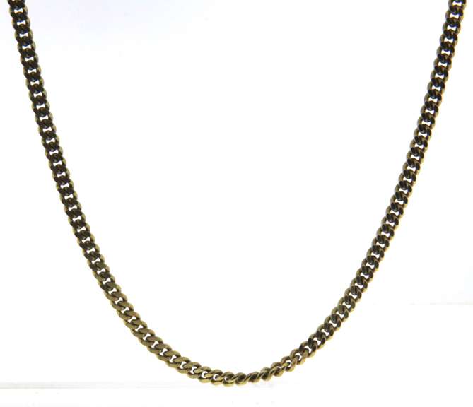 Sterling Silver Curb Chain Necklace