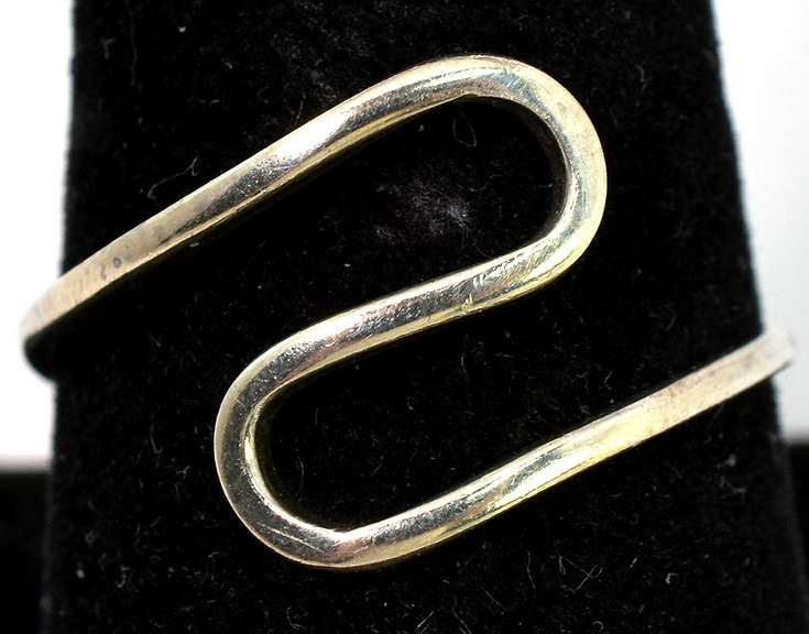 Understated Free-Form Ring in Sterling Silver