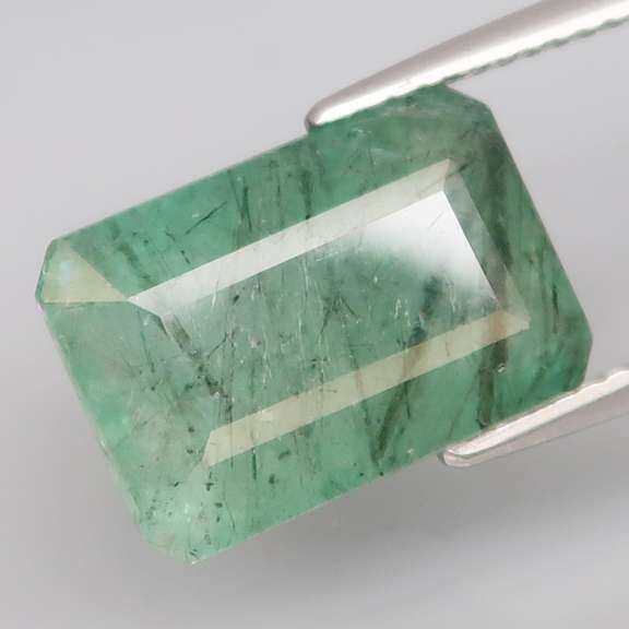Collectors 6.21ct rutilated Columbian Emerald