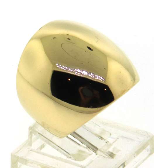 Festive 18kt Wide Gold Ring