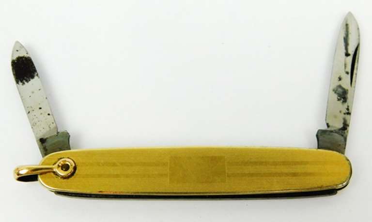 Early Gold-Filled Pocket Knife